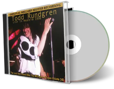 Front cover artwork of Todd Rundgren 1990-01-20 CD Anaheim Audience