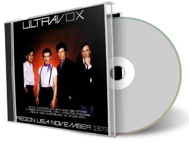 Front cover artwork of Ultravox Compilation CD Portland 1979 Soundboard