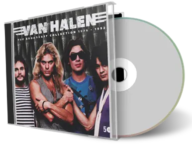 Front cover artwork of Van Halen Compilation CD The Broadcast Collection 1976 1992 Soundboard