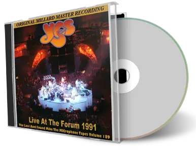 Front cover artwork of Yes 1991-05-15 CD Inglewood Audience