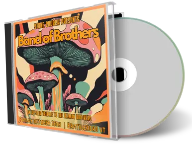 Front cover artwork of Band Of Brothers 2024-10-18 CD Brattleboro Audience