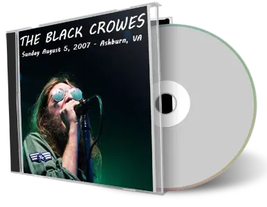 Front cover artwork of Black Crowes 2007-08-05 CD Ashburn Audience