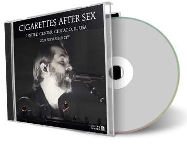 Front cover artwork of Cigarettes After Sex 2024-09-23 CD Chicago Audience