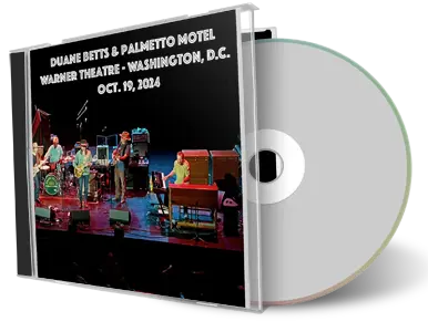 Front cover artwork of Duane Betts 2024-10-19 CD Washington Audience