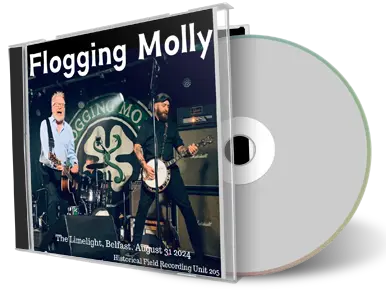 Front cover artwork of Flogging Molly 2024-08-31 CD Belfast Audience