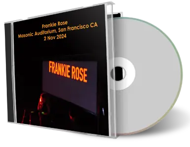 Front cover artwork of Frankie Rose 2024-11-02 CD San Francisco Audience