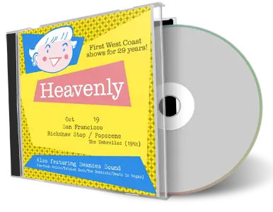 Front cover artwork of Heavenly 2024-10-19 CD San Francisco Audience