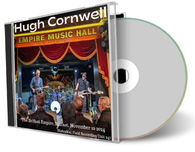 Front cover artwork of Hugh Cornwell 2024-11-10 CD Belfast Audience