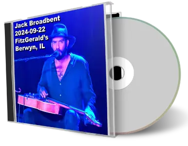 Front cover artwork of Jack Broadbent 2024-09-22 CD Berwyn Audience