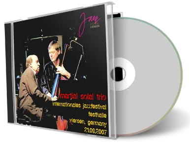 Front cover artwork of Martial Solal 2007-09-21 CD Viersen Soundboard