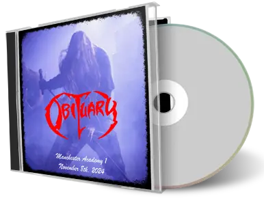 Front cover artwork of Obituary 2024-11-08 CD Manchester Audience