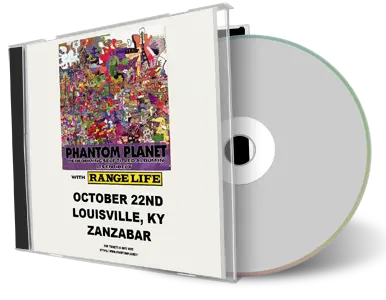 Front cover artwork of Phantom Planet 2024-10-22 CD Louisville Audience