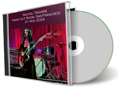 Front cover artwork of Rachel Travers 2024-11-21 CD San Francisco Audience