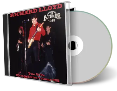 Front cover artwork of Richard Lloyd 1988-01-16 CD New York City Audience