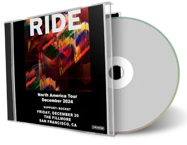 Front cover artwork of Ride 2024-12-20 CD San Francisco Audience