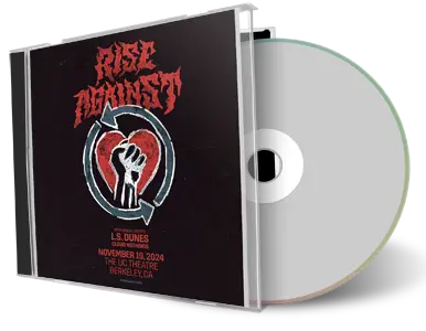 Front cover artwork of Rise Against 2024-11-19 CD Berkeley Audience