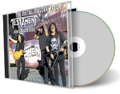 Front cover artwork of Testament 2008-08-10 CD Wantagh Audience