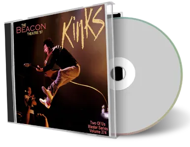 Front cover artwork of The Kinks 1987-03-16 CD New York City Audience