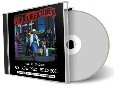 Front cover artwork of The Libertines 2024-10-08 CD Bristol Audience