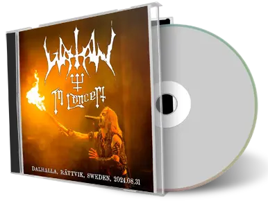 Front cover artwork of Watain 2024-08-31 CD Rattvik Audience