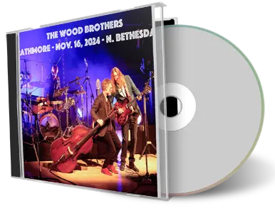 Front cover artwork of Wood Brothers 2024-11-16 CD North Bethesda Audience