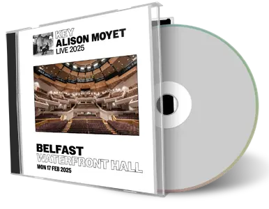 Front cover artwork of Alison Moyet 2025-02-17 CD Belfast Audience