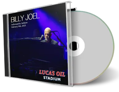 Front cover artwork of Billy Joel 2025-02-08 CD Indianapolis Audience