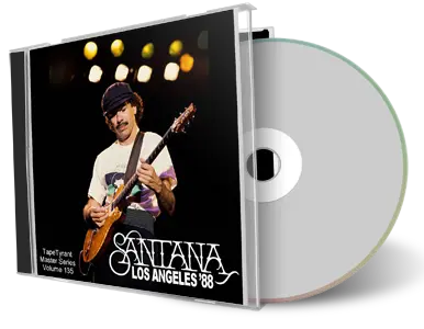 Front cover artwork of Carlos Santana 1988-09-27 CD Los Angeles Audience