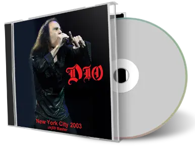 Front cover artwork of Dio 2003-07-30 CD New York City Audience