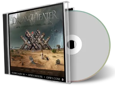 Front cover artwork of Dream Theater 2025-02-10 CD Nashville Audience