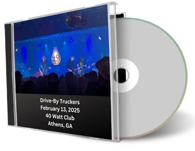 Front cover artwork of Drive-By Truckers 2025-02-13 CD Athens Audience