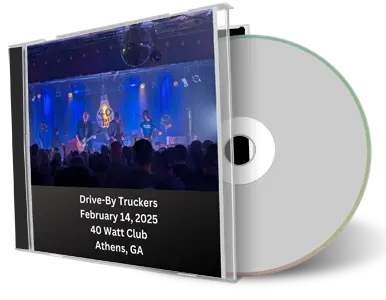 Front cover artwork of Drive-By Truckers 2025-02-14 CD Athens Audience