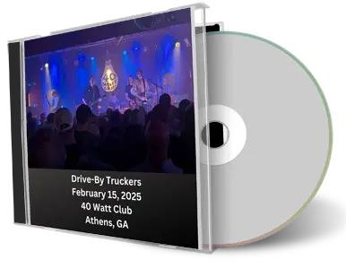 Front cover artwork of Drive-By Truckers 2025-02-15 CD Athens Audience