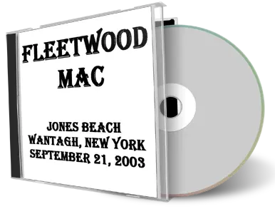 Front cover artwork of Fleetwood Mac 2003-09-21 CD Wantagh Audience