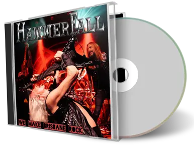 Front cover artwork of Hammerfall 2025-01-19 CD Brisbane Audience