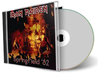 Front cover artwork of Iron Maiden 1982-07-31 CD Springfield Audience