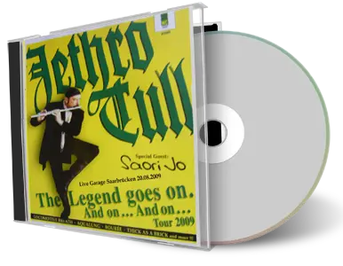 Front cover artwork of Jethro Tull 2009-08-20 CD Saarbrucken Audience