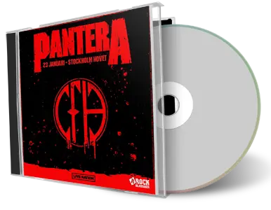 Front cover artwork of Pantera 2025-01-23 CD Stockholm Audience