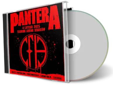 Front cover artwork of Pantera 2025-02-04 CD Krakow Audience