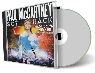 Front cover artwork of Paul Mccartney 2024-12-10 CD Madrid Soundboard