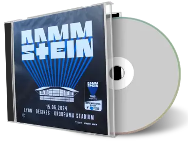 Front cover artwork of Rammstein 2024-06-15 CD Decines-Charpieu Soundboard