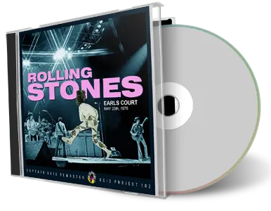 Front cover artwork of Rolling Stones 1976-05-25 CD London Audience