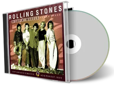 Front cover artwork of Rolling Stones Compilation CD Workin Wheels Soundboard