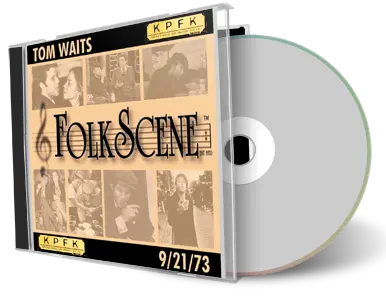 Front cover artwork of Tom Waits 1973-09-21 CD Los Angeles Soundboard