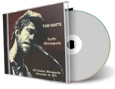 Front cover artwork of Tom Waits 1975-12-16 CD Minneapolis Soundboard