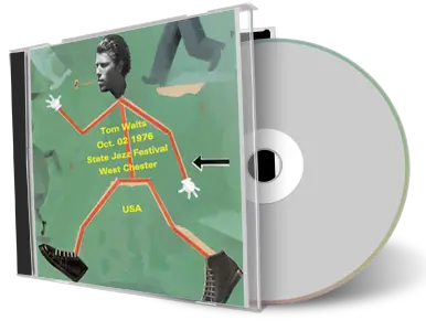 Front cover artwork of Tom Waits 1976-10-02 CD State Jazz Festival Soundboard