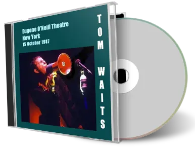 Front cover artwork of Tom Waits 1987-10-15 CD New York Audience