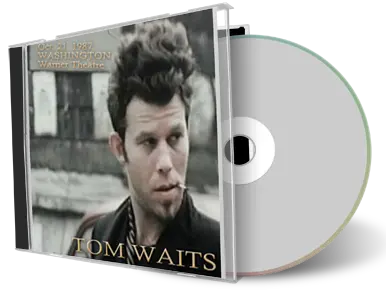 Front cover artwork of Tom Waits 1987-10-21 CD Washington Audience