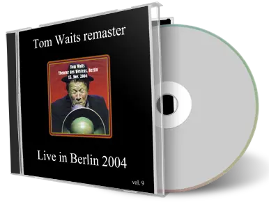 Front cover artwork of Tom Waits 2004-11-15 CD Berlin Audience