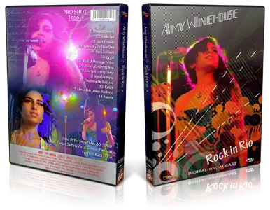 Artwork Cover of Amy Winehouse 2008-05-30 DVD Lisboa Proshot